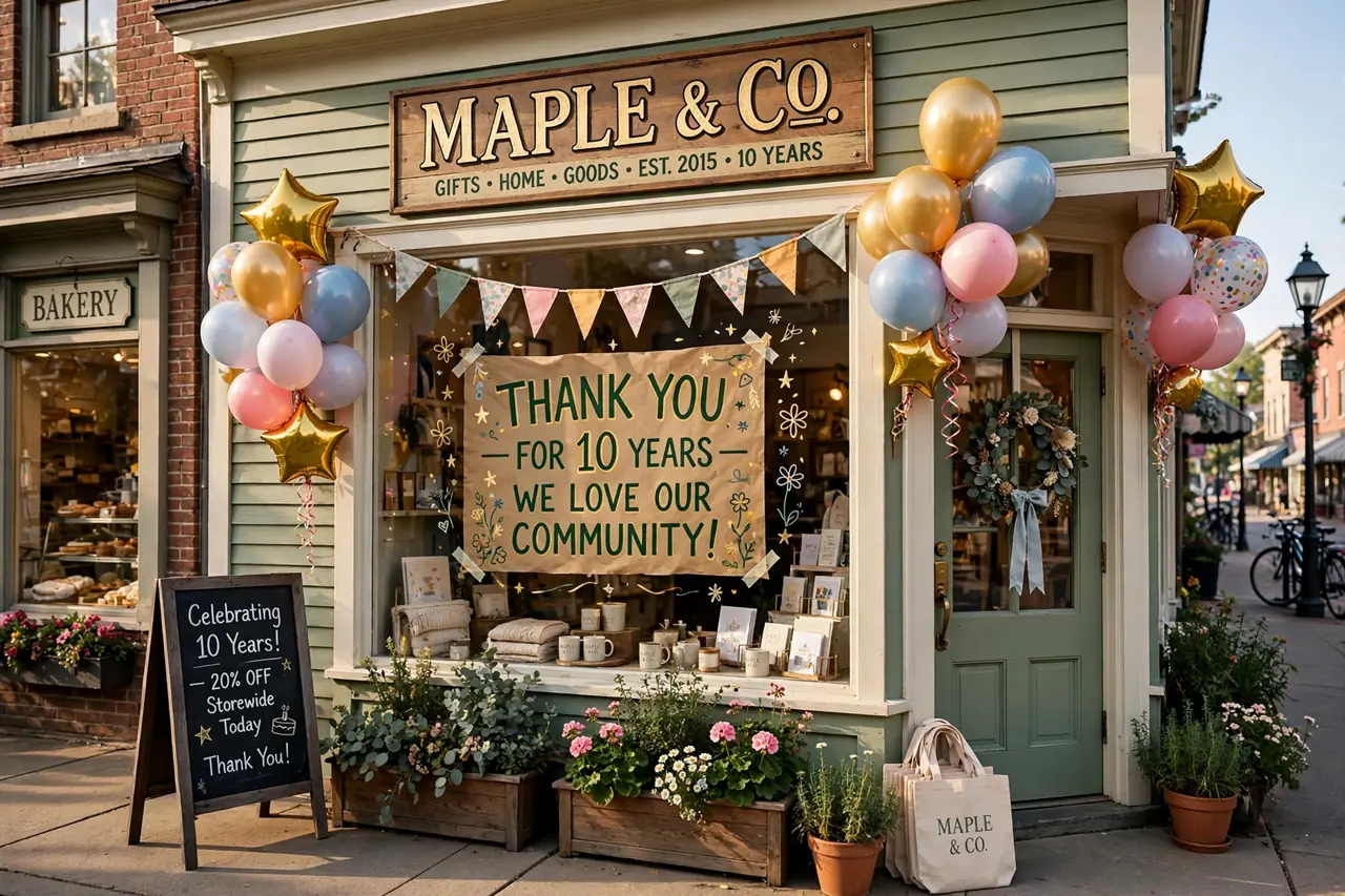 Small Business Anniversary Celebration Ideas That Work