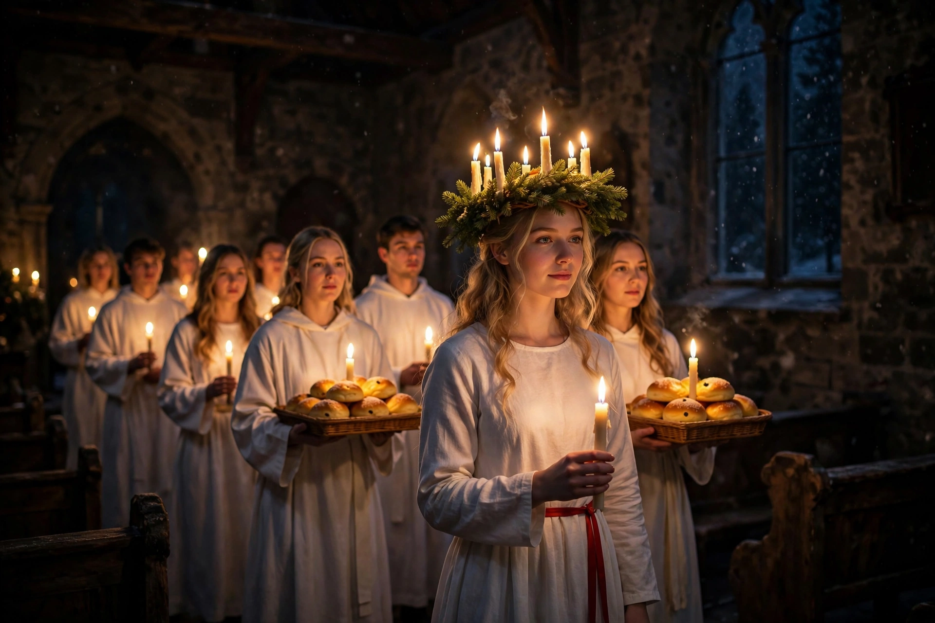 St Lucia Day Sweden Traditions: Candles, Crowns & Song