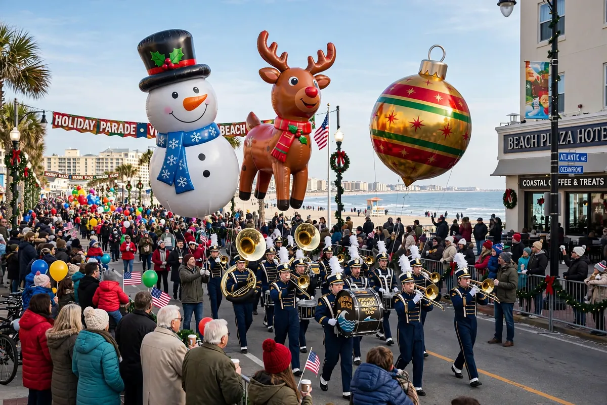 Thanksgiving Parade Virginia Beach 2026: Beachfront Parades & Holiday Lights Guide