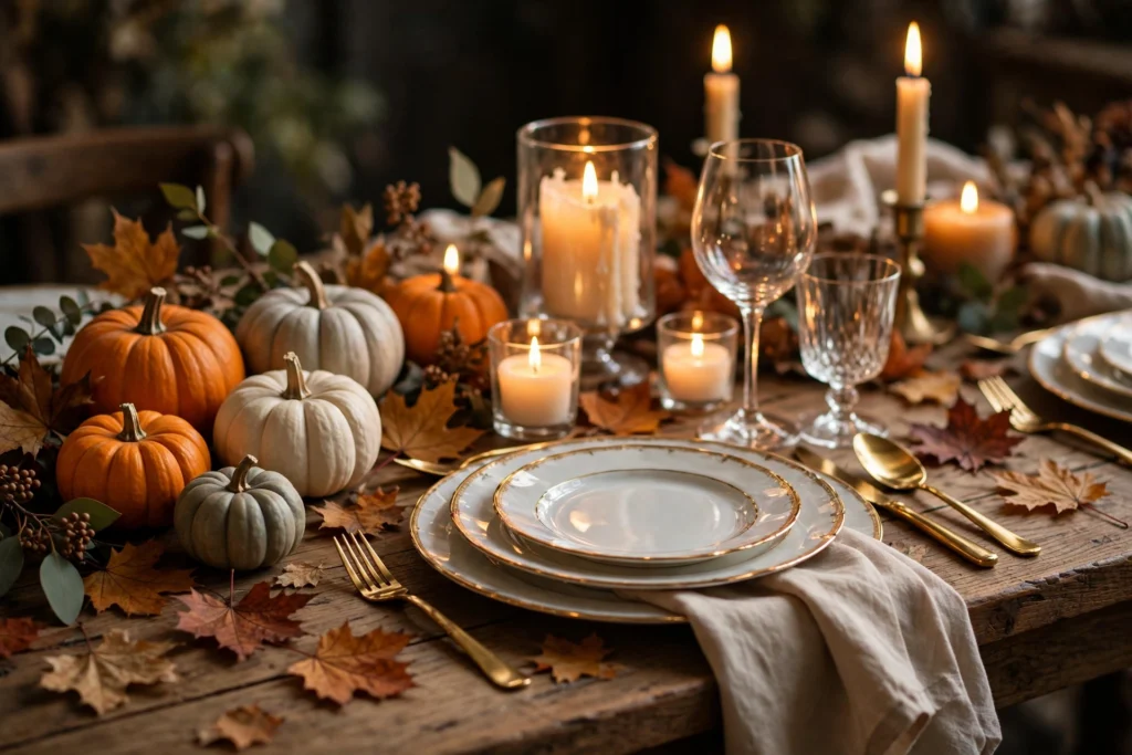 Thanksgiving Table Settings: 30 Elegant Ideas