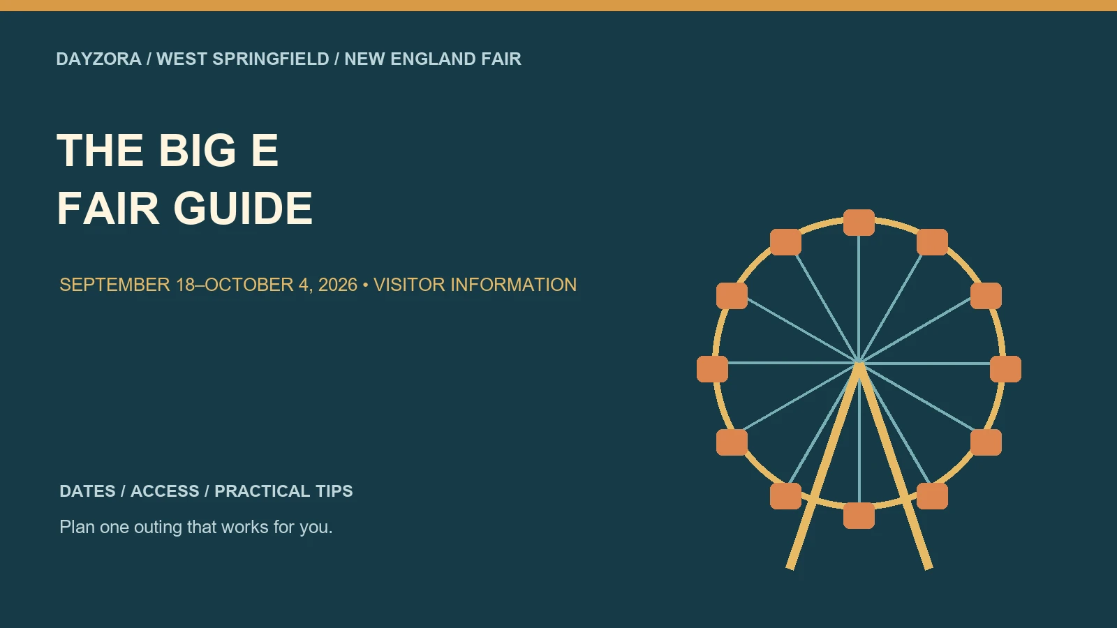 The Big E — original illustrated visitor guide
