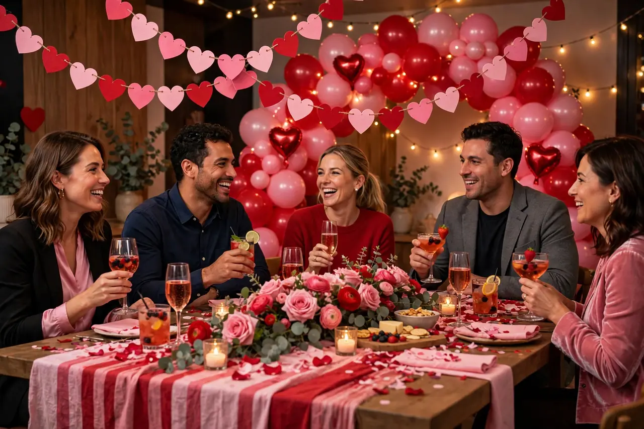 30 Valentine’s Day Party Theme Ideas: Romantic, Galentine’s and Fun Themes for Everyone