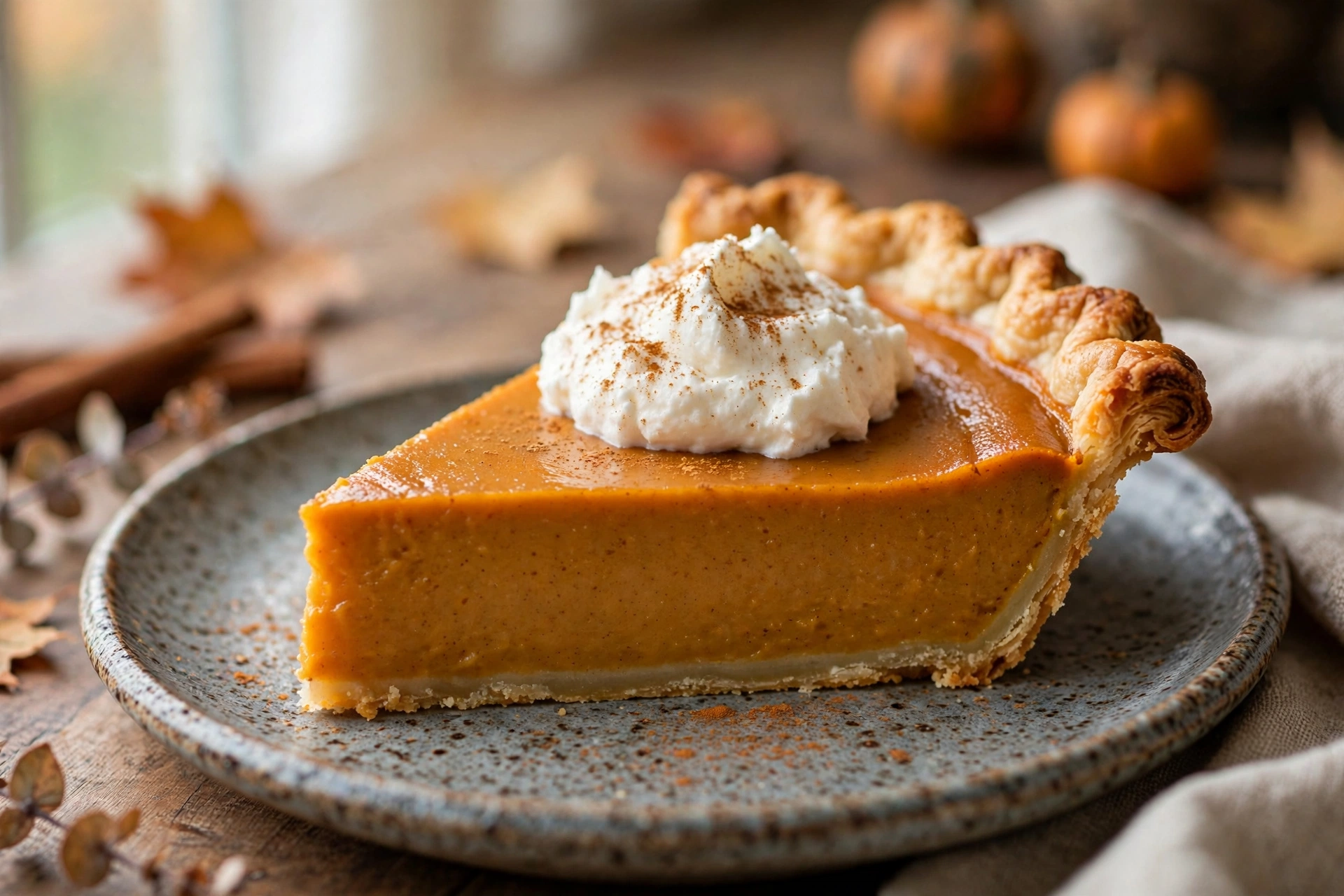 Vegan Pumpkin Pie Recipe (Creamy Dairy-Free)