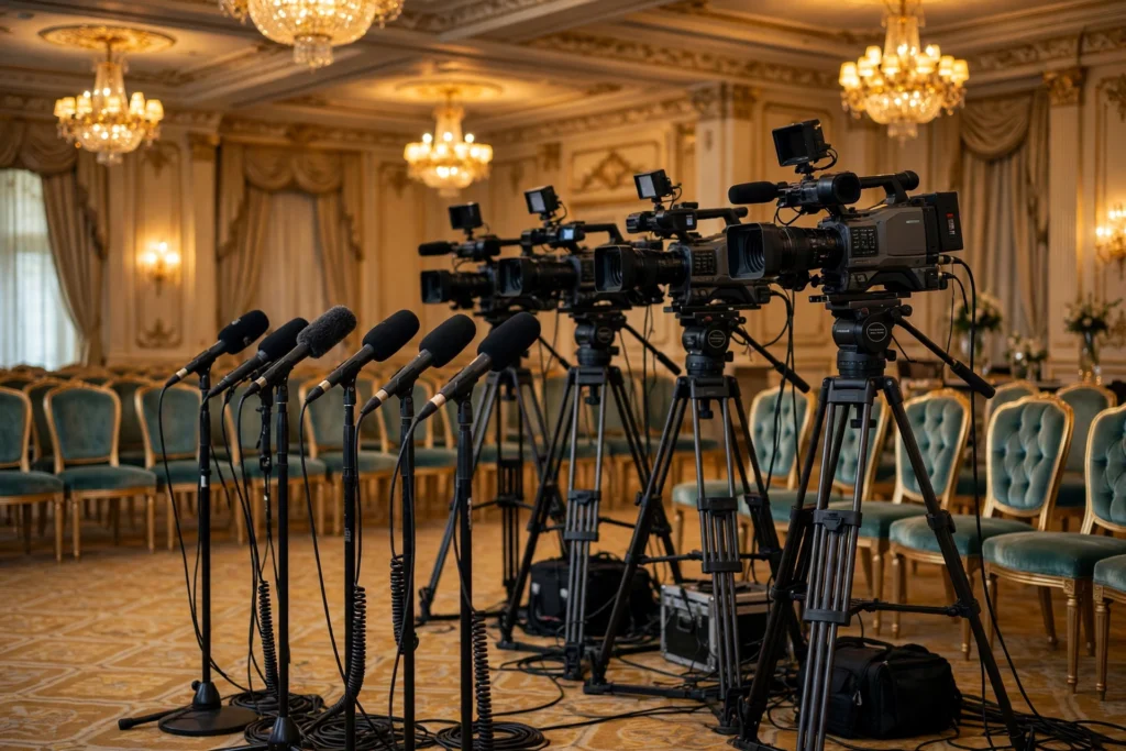 What Is a Celebrity Press Junket? Inside Hollywood's Interview Machine 12 What Is a Celebrity Press Junket? Inside Hollywood's Interview Machine